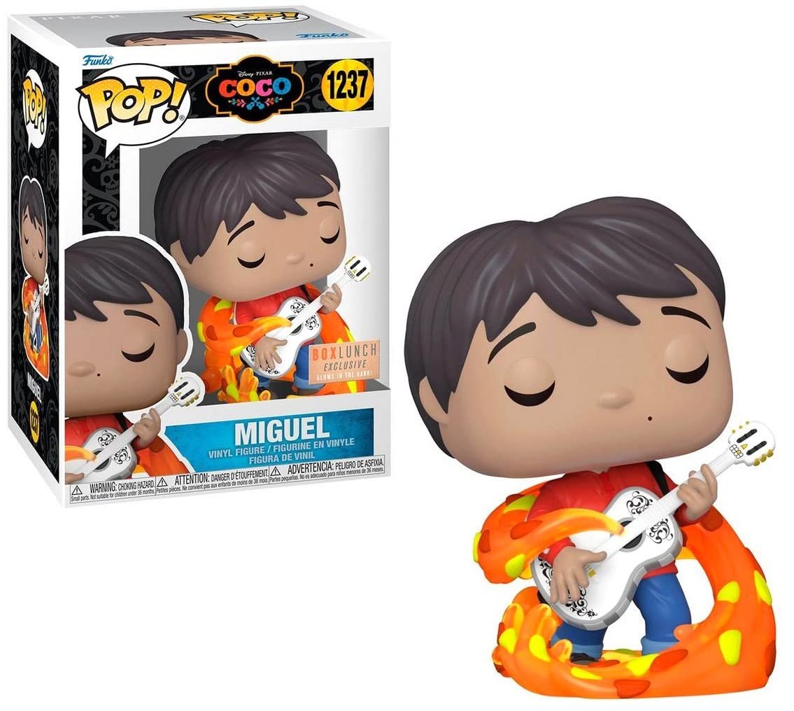 Funko POP! Disney – Coco – Miguel #1237 [with Guitar] [Glows in the Dark]