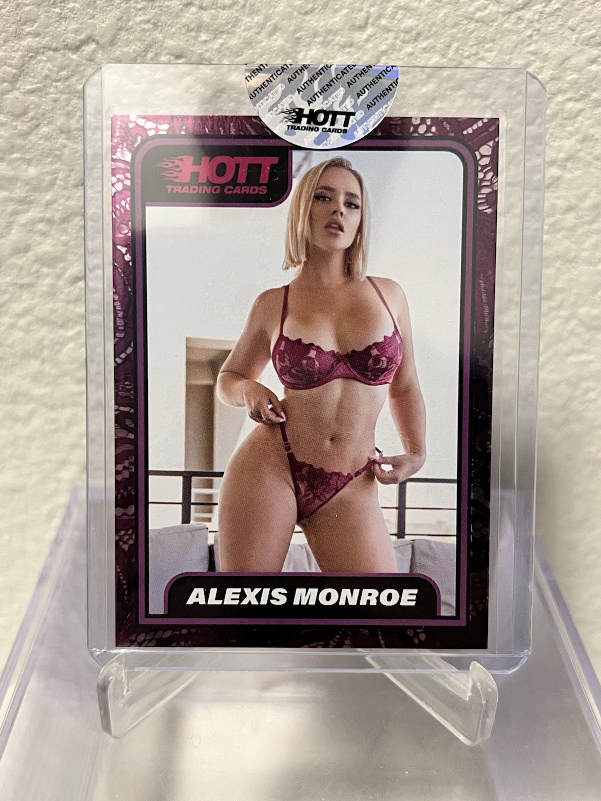 2026 Hott Trading Cards #23 Alexis Monroe Foil Base Card