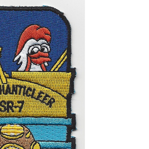 ASR-7 USS Chanticleer Patch – A Version