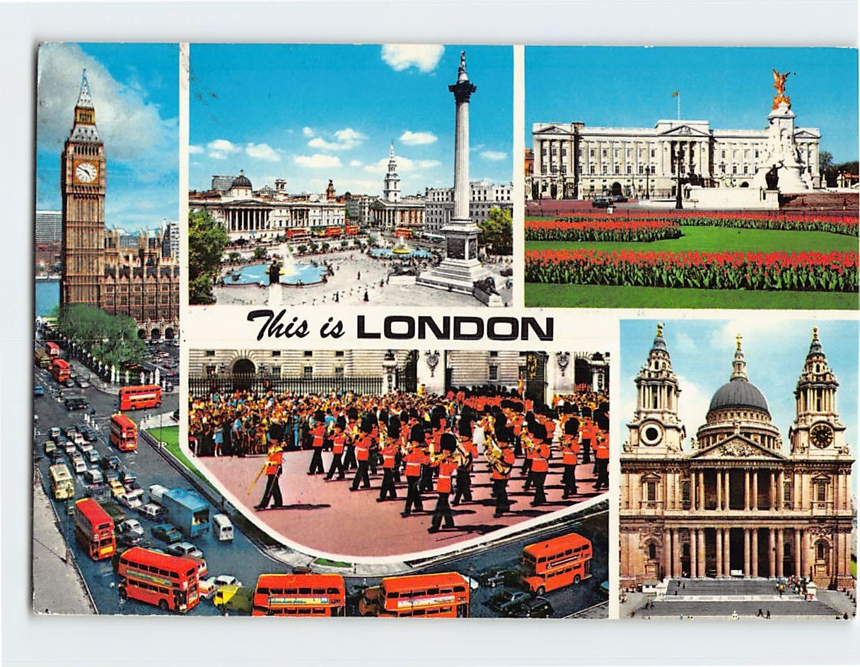 Postcard Scenes & Views London England