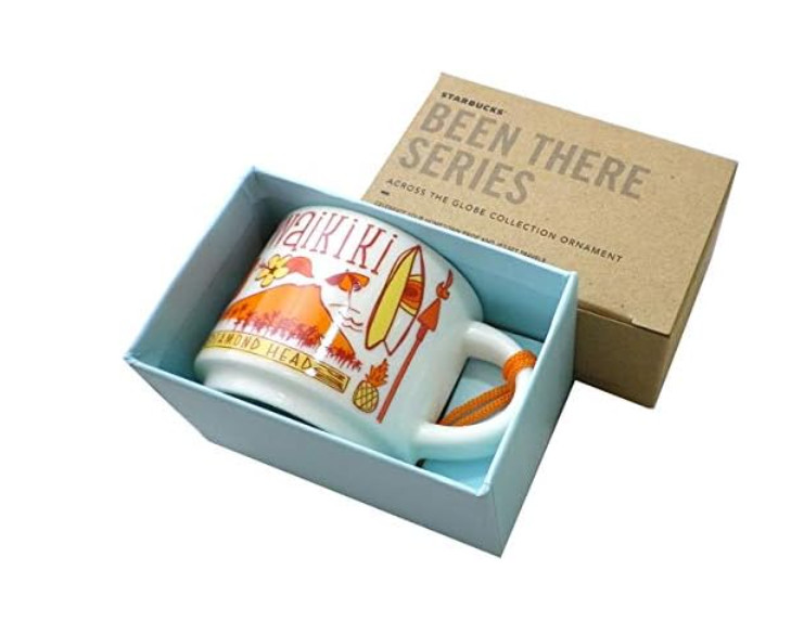 🤙 Starbucks BEENTHERE Waikiki 2oz Ornament Demitasse Espresso Mini Mug