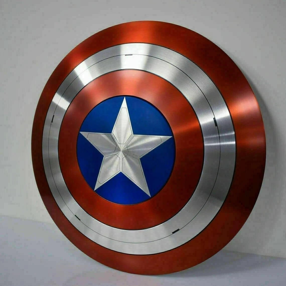 Captain America Shield Prop Handmade Replica First Avenger Shield Metal Shield