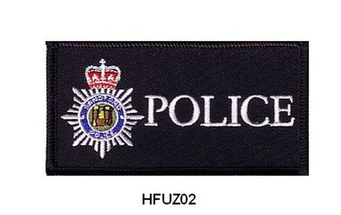 HOT FUZZ COMEDY POLICE VEST PATCH – HFUZ02