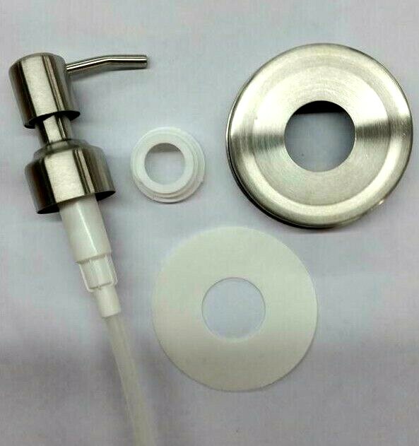 Soap Pump Dispenser KIT ~ STAINLESS STEEL ~ MASON JAR Converter kit QUALITY
