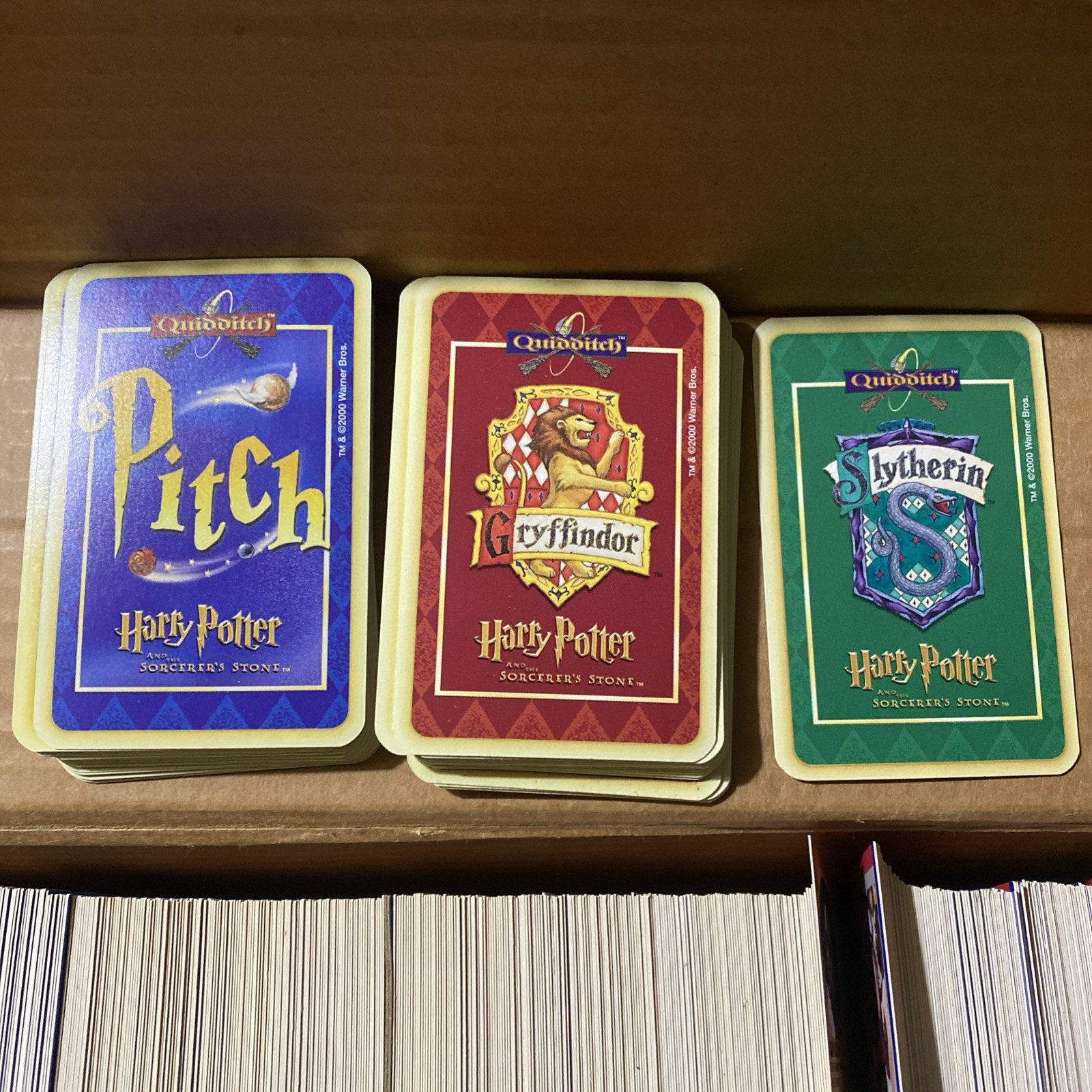 Mattel Harry Potter and the Sorcerer’s Stone Quidditch Card Game Cards Only