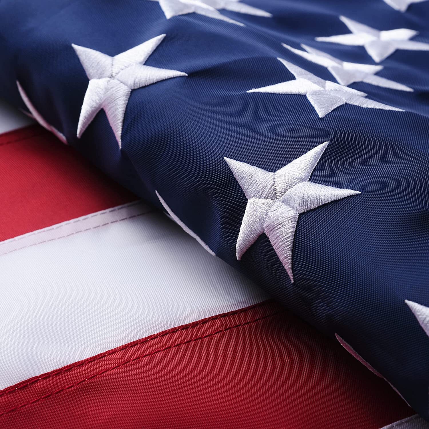 US American Flag 3×5 Made in Luxury Embroidered United States Flag Outdoor USA