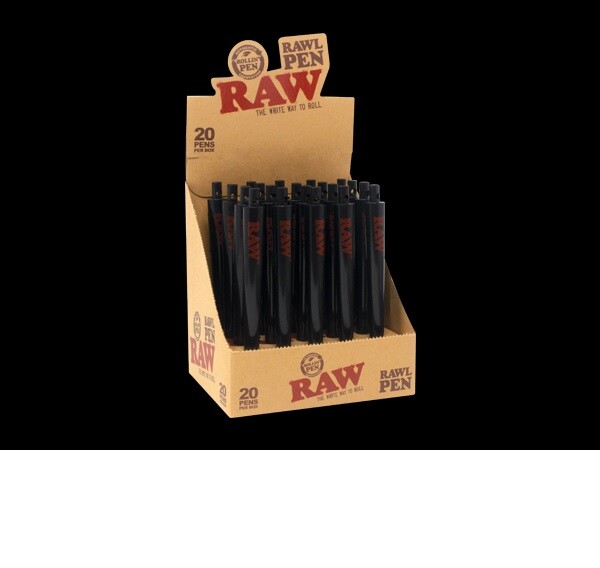 New! RAW Rolling Papers PEN Cone Roller “The Write way to Roll a Cone” RAWL PEN