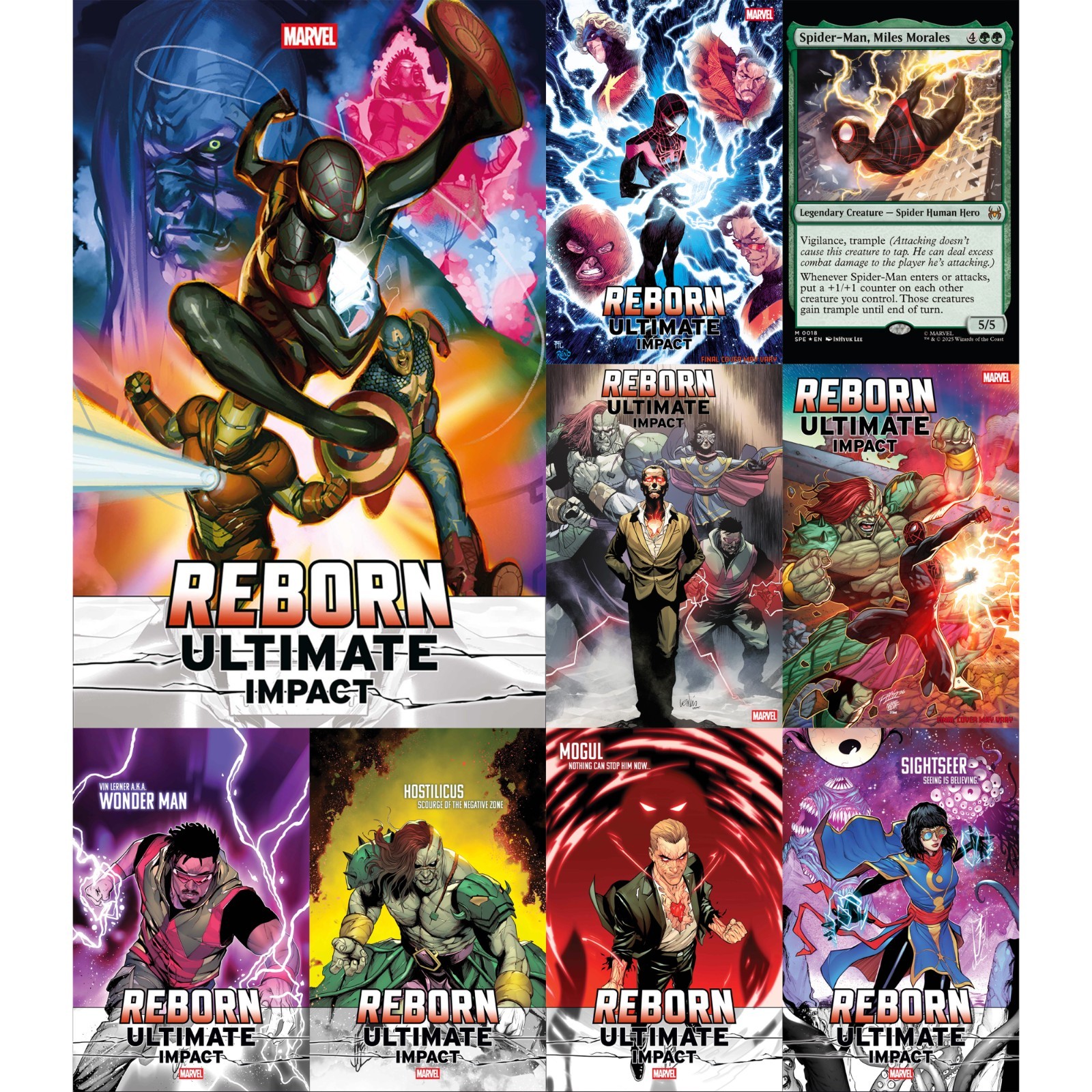 Ultimate Impact: Reborn (2026) #1 2 Marvel Comics COVER SELECT
