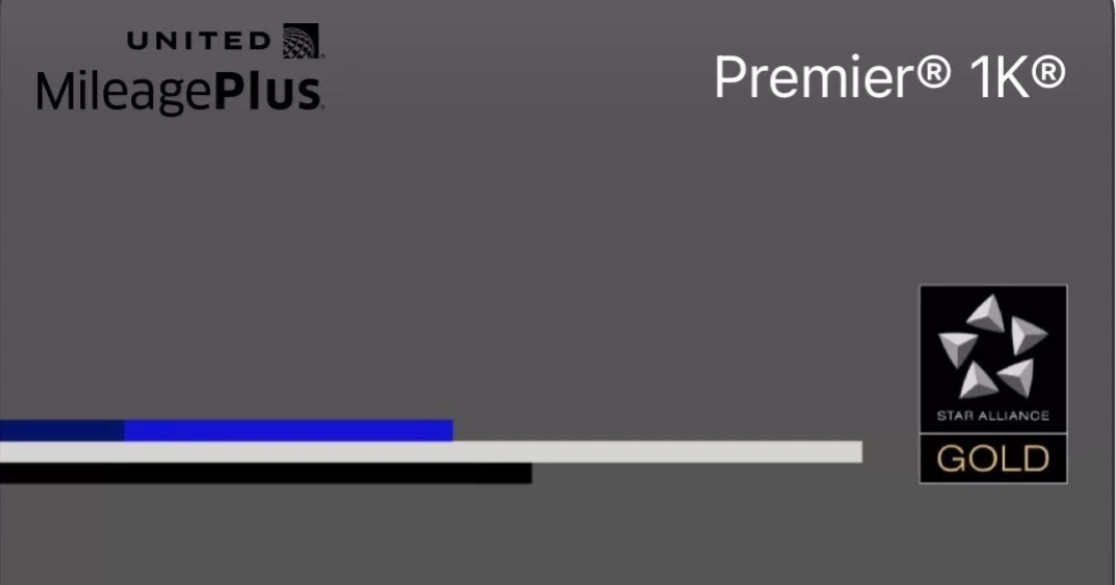 United airlines Premier 1K Status upgrade 120 days