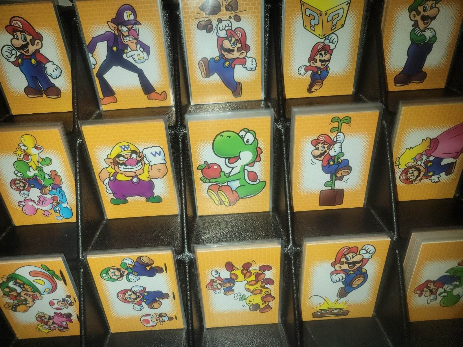 2022 Panini Mario Pick a Card Line Drawling