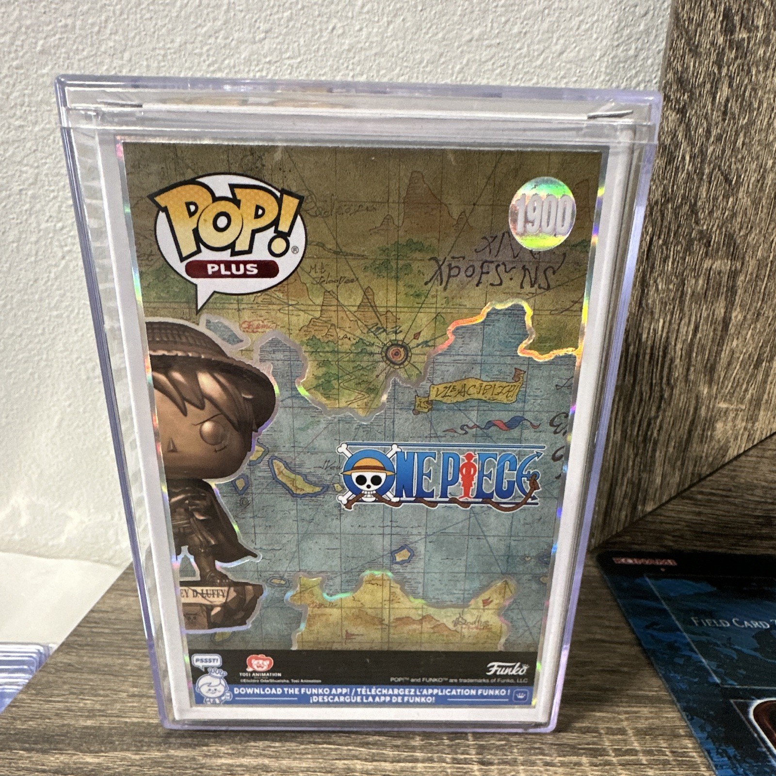 Funko Pop! Plus One Piece Monkey D. Luffy Vinyl Figure #1900 Boxed
