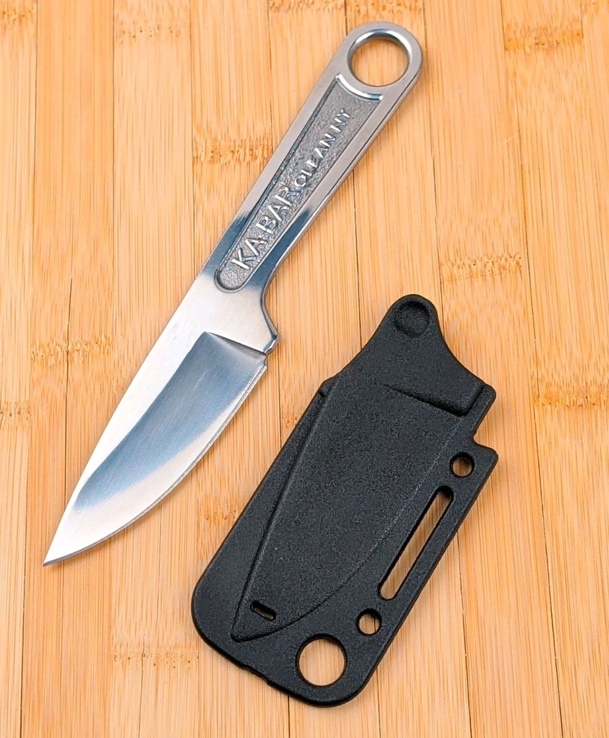 KA-BAR Drop-Forged Wrench Knife, High Carbon Steel, Includes Black SHEATH, NEW