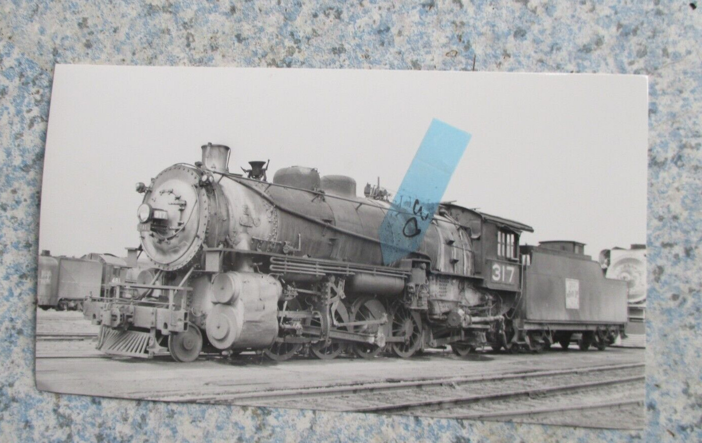 Western Pacific #317 Locomotive photo 6.75×3.75″