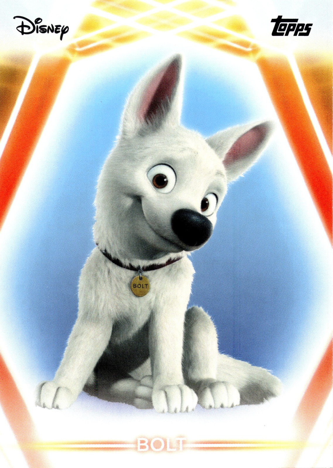 2026 Topps Disney Neon Bolt #128 Bolt