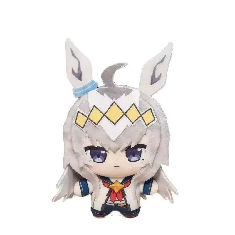 10CM Mini Oguri Cap Plushie Uma Musume Anime Keychain Soft Stuffed Character Dol