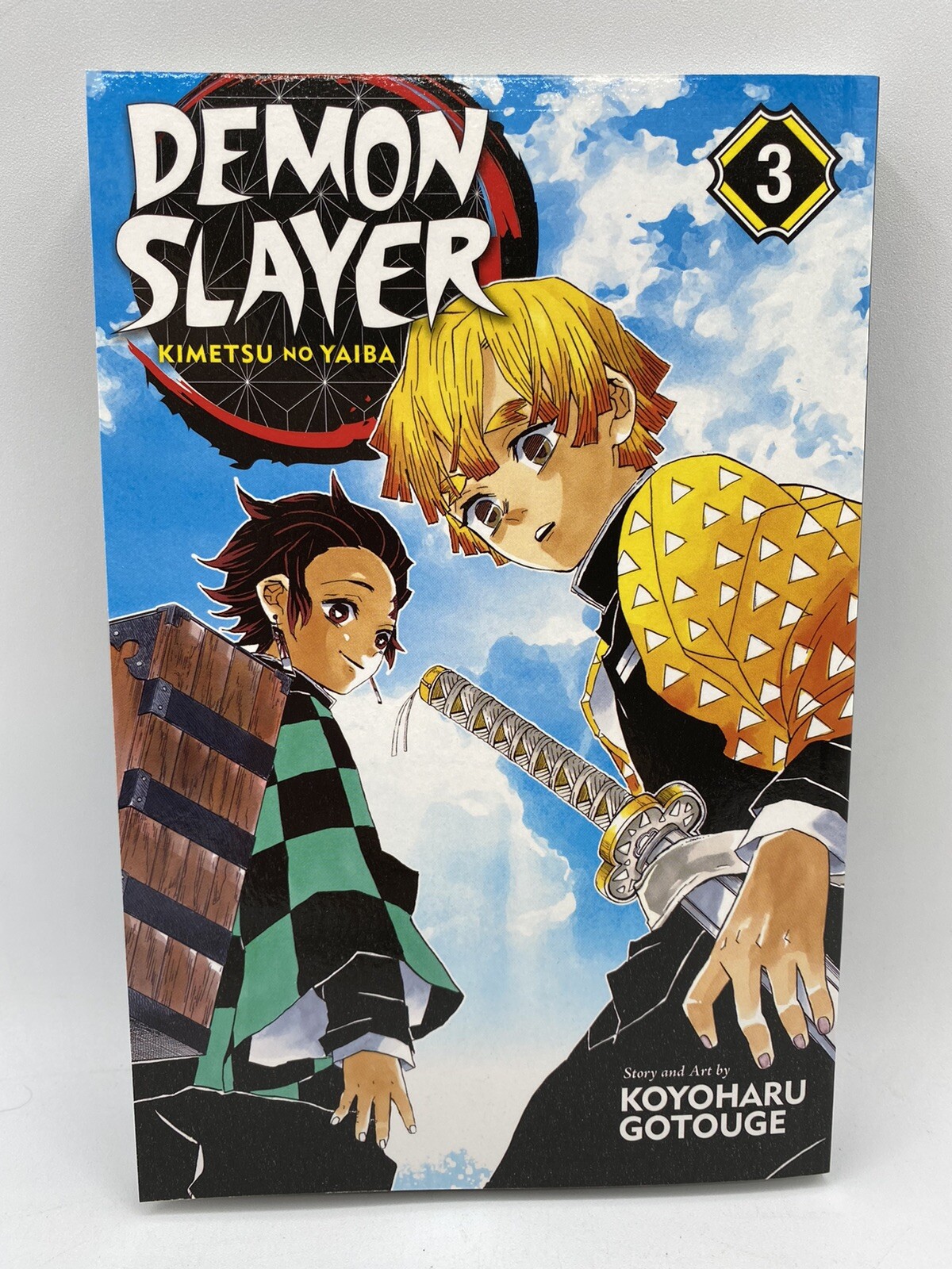 Demon Slayer: Kimetsu no Yaiba Vol. 3 Manga Koyoharu Gotouge, English, New