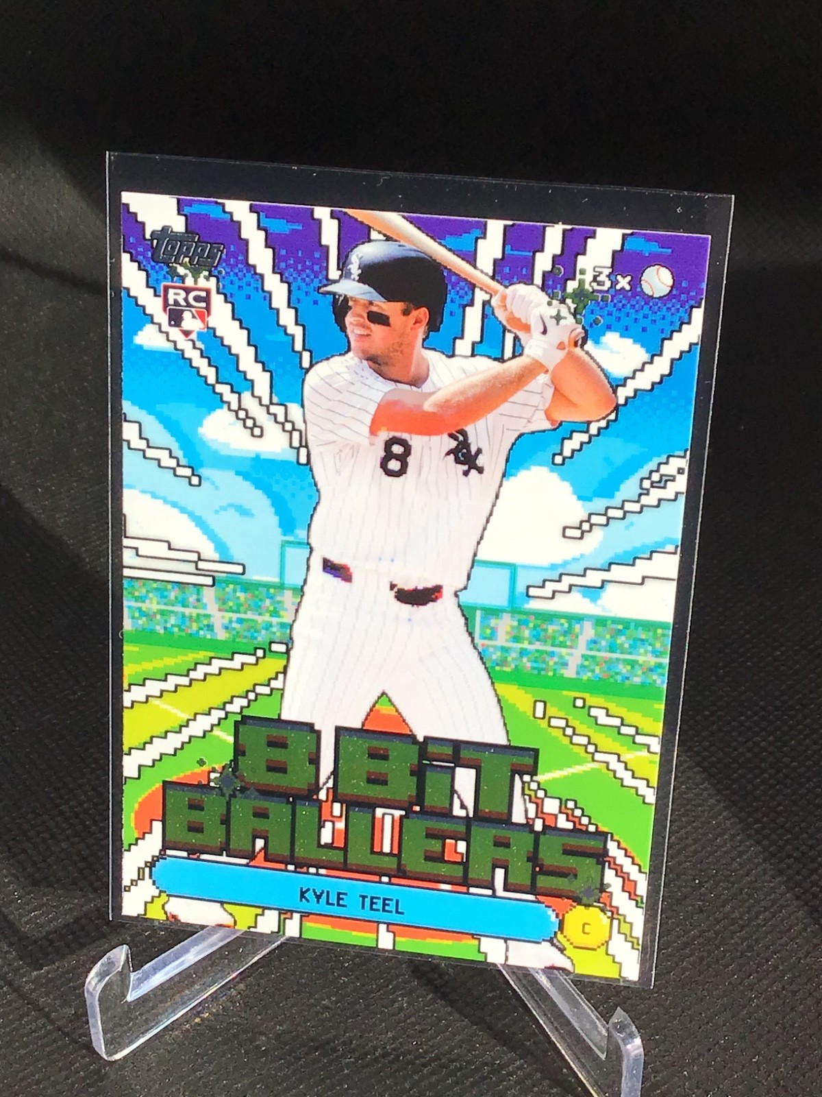 2026 Topps Series 1 Baseball #8B-4 8 Bit Ballers Kyle Teel RC