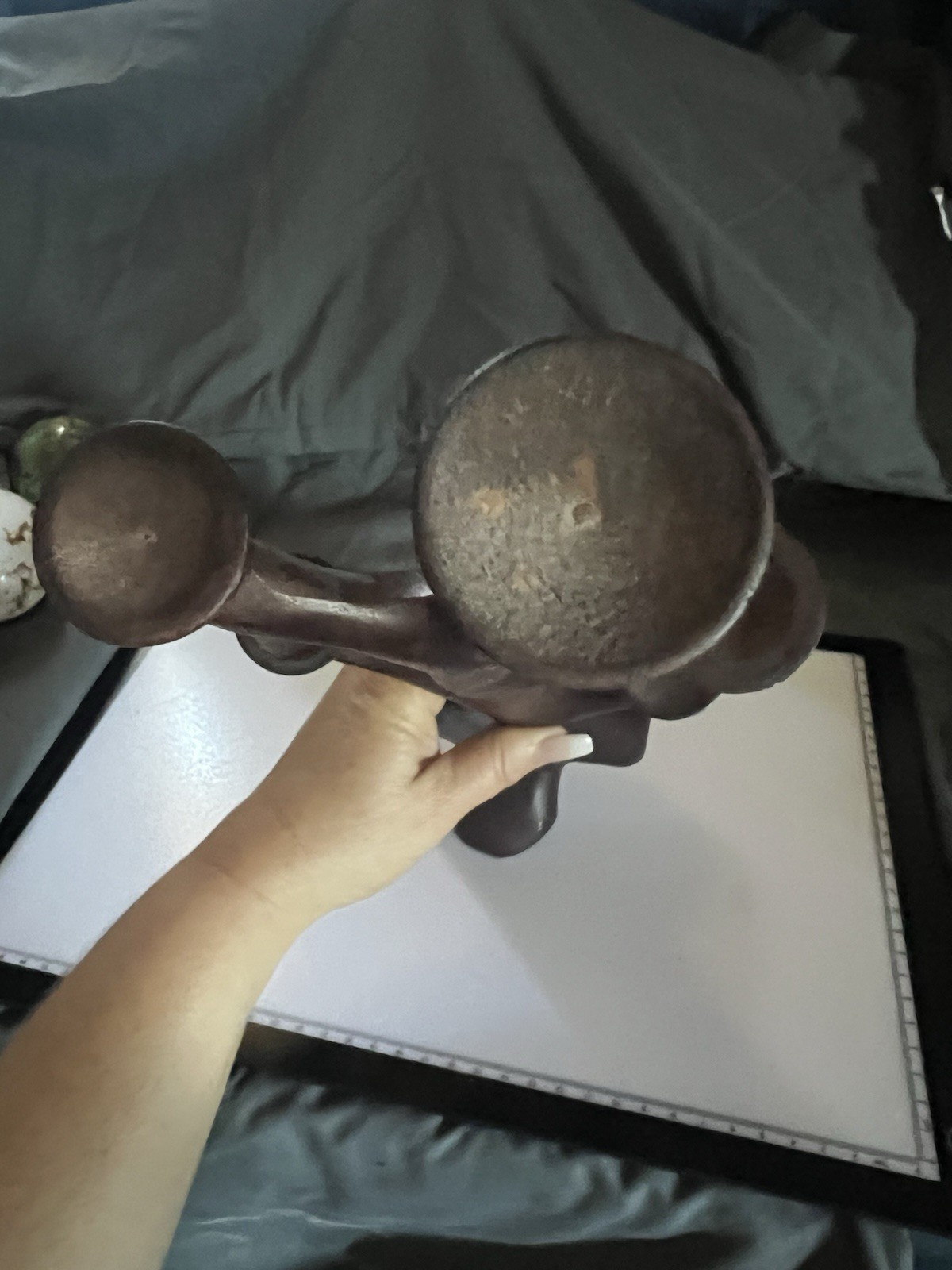 Solid Wood Sphere Tree- 5 Sphere Holder (No Spheres Included)