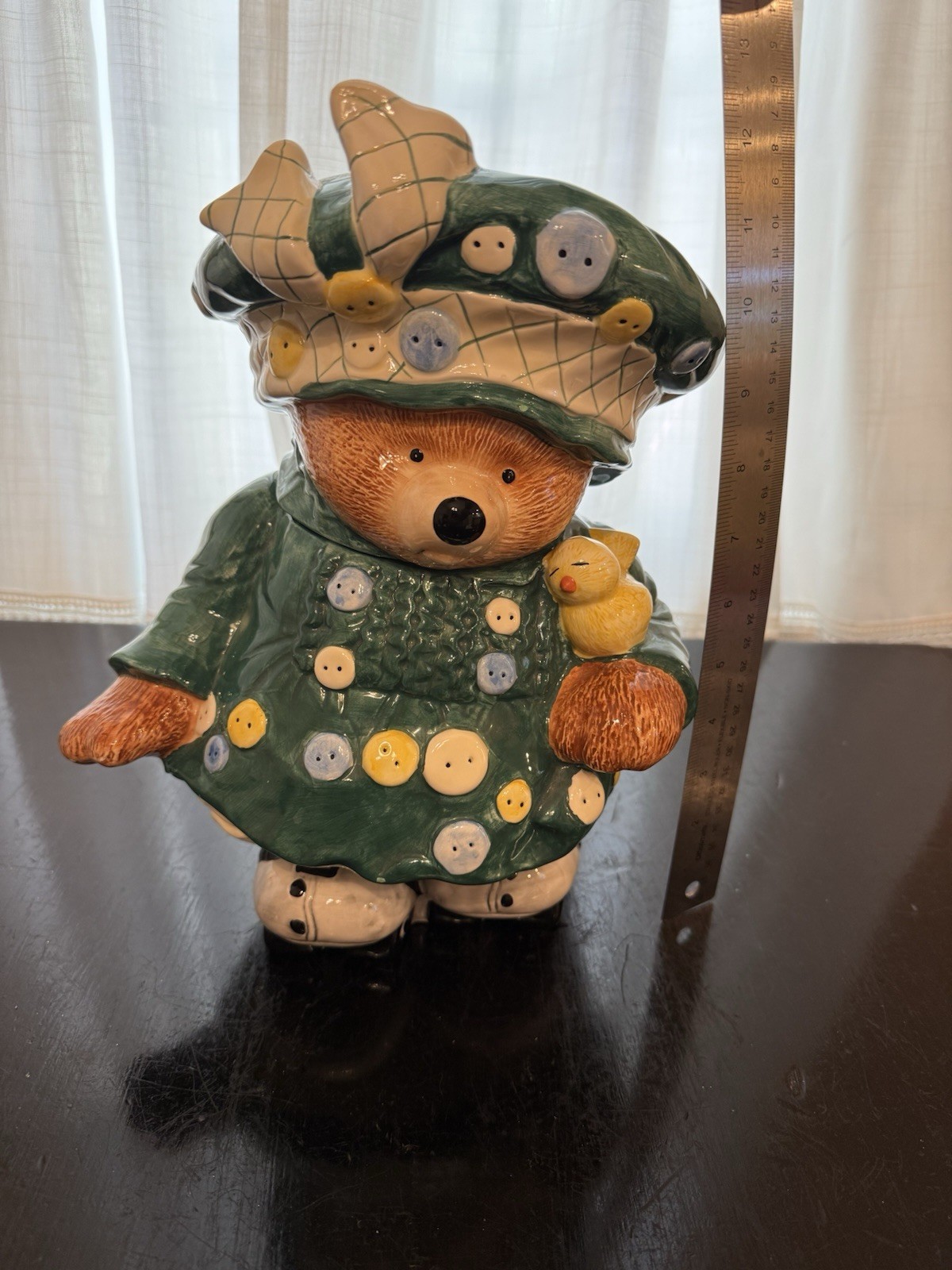 Vintage Hallmark Ceramic Bear Cookie Jar Certified International Corporation