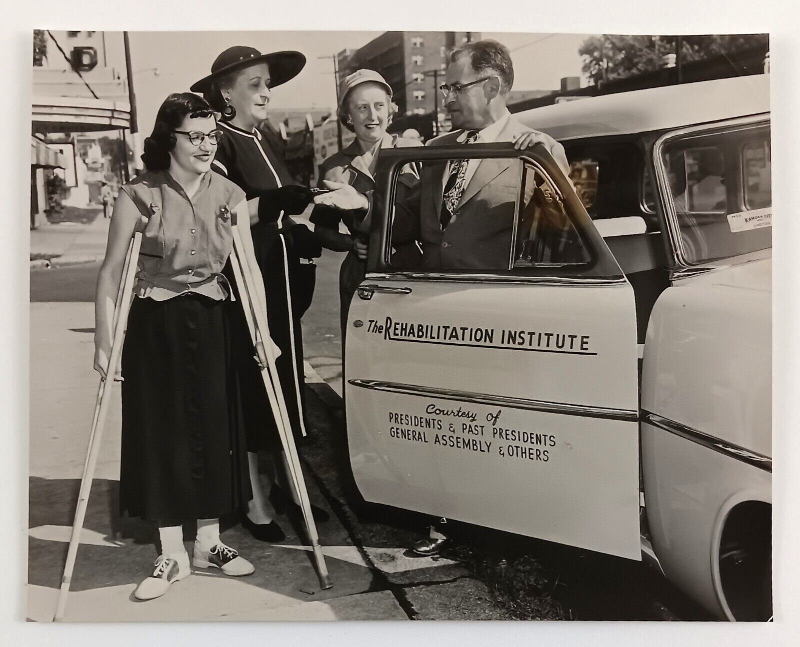 1959 Kansas City KS Rehabilitation Institute New Station Wagon VTG Press Photo