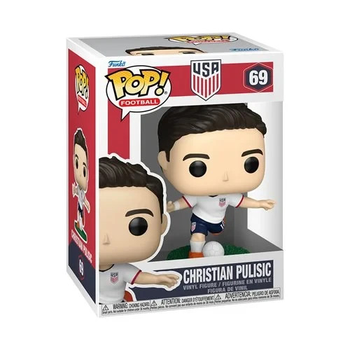 World Cup 2026 USA Christian Pulisic Funko Pop! Vinyl Figure #69