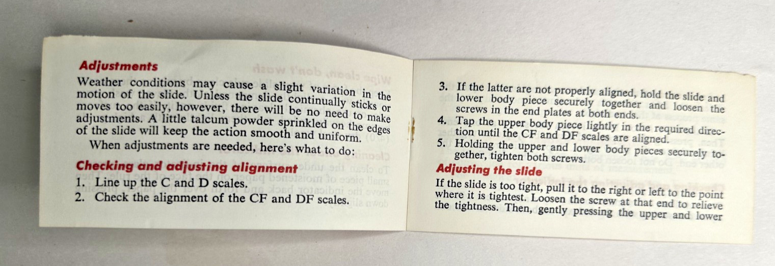 K&E 68-2047 Log Log Duplex Decitrig Slide Rule with Case Manual USA