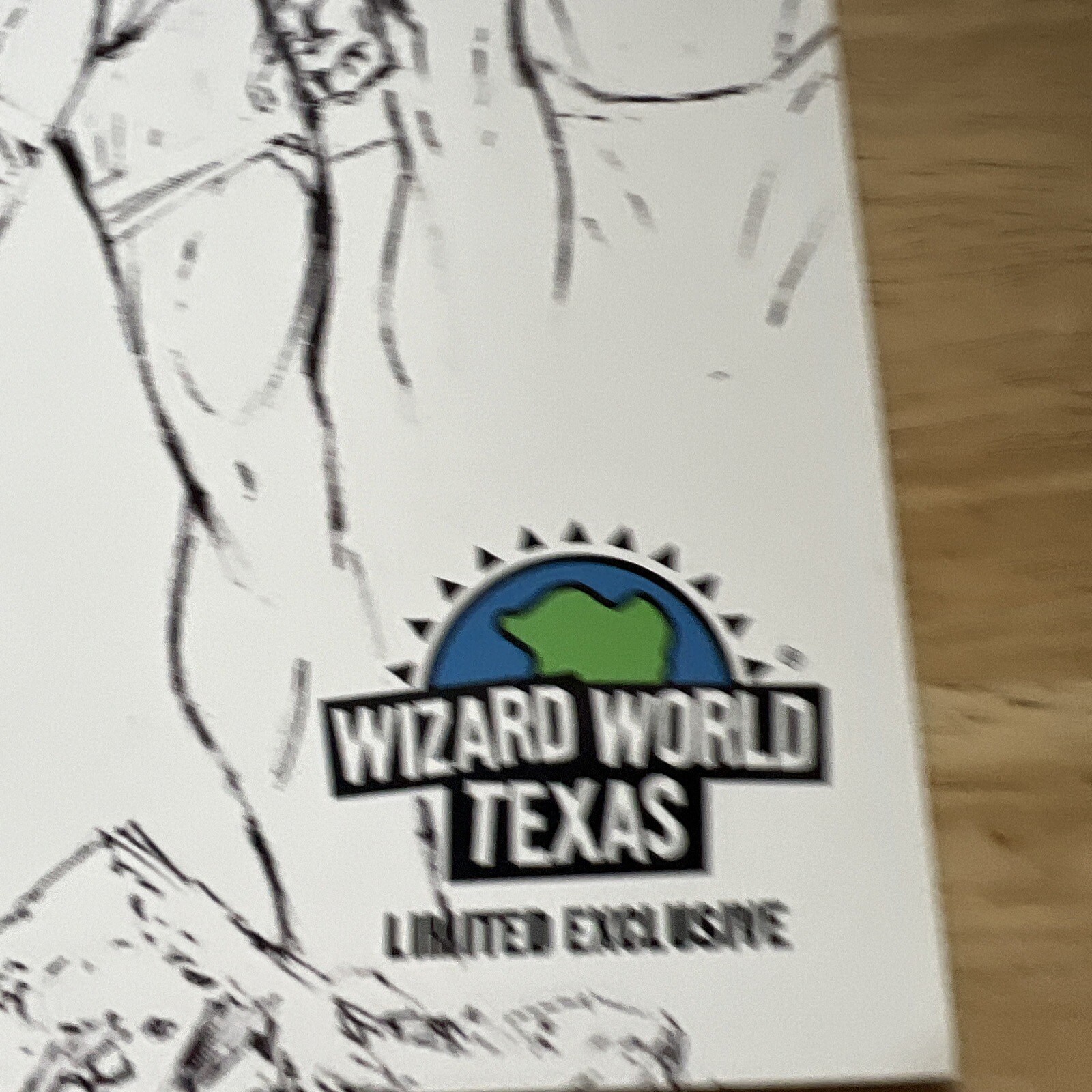 Hunter Killer #0 Comic Wizard World Texas Sketch Variant – Marc Silvestri NM-