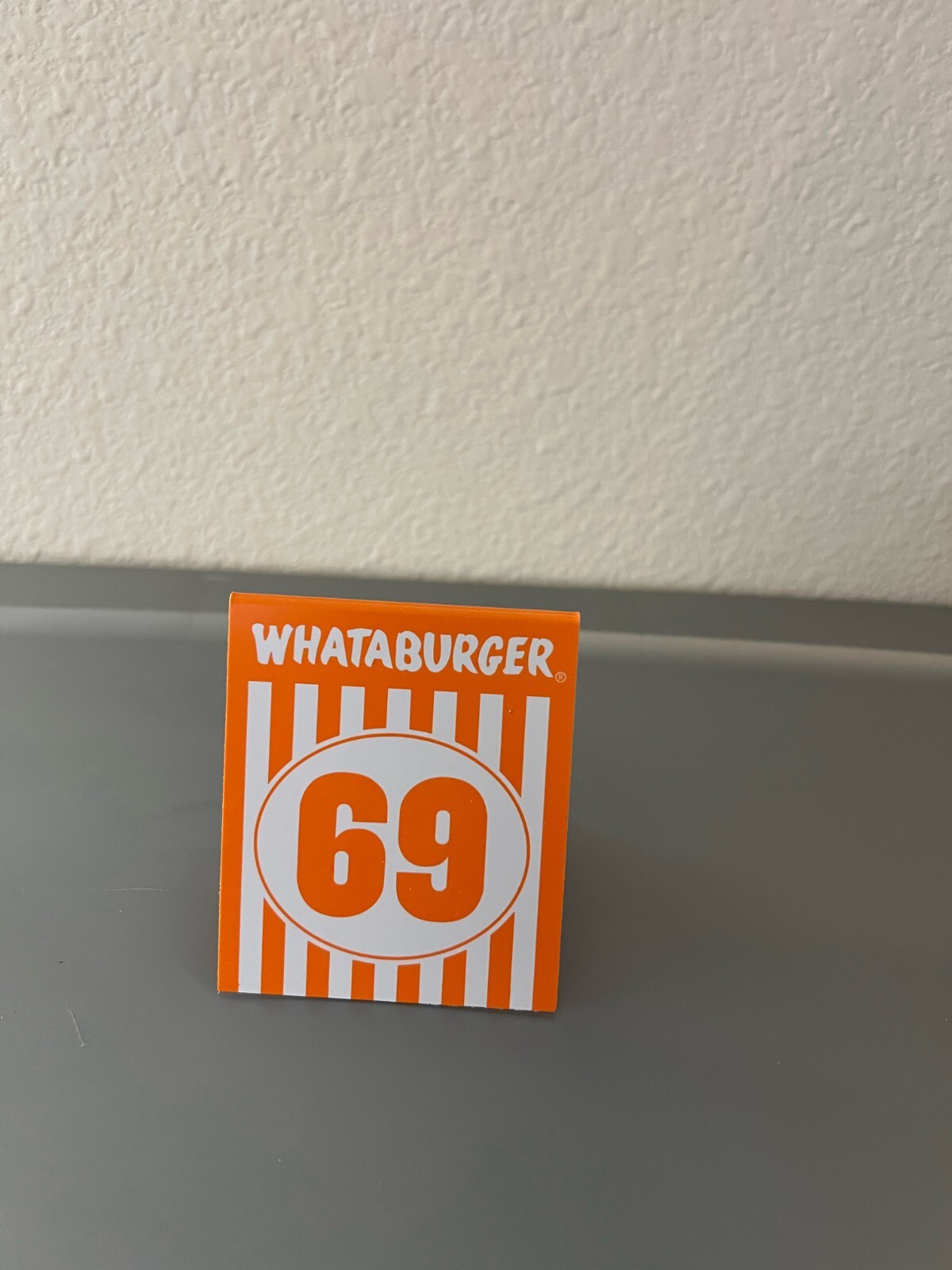 Whataburger Table Tent Markers – Individual Restaurant Order Numbers