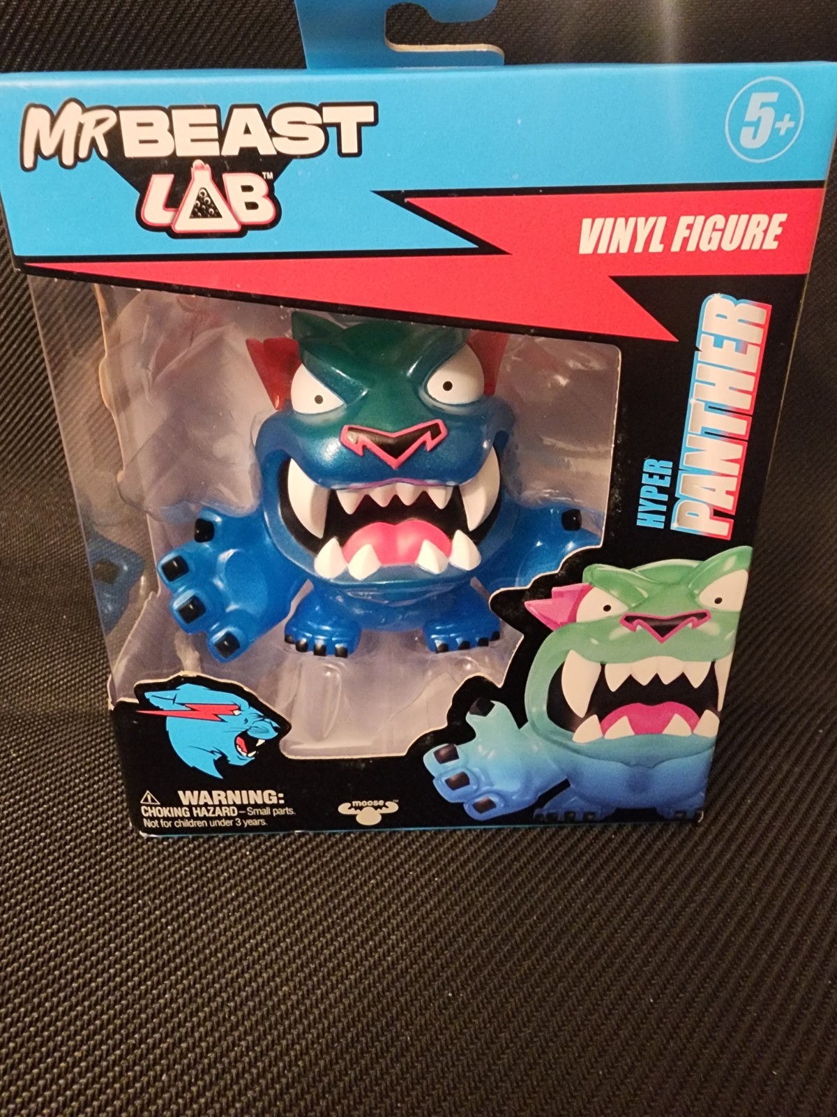 Moose Mr Beast Lab Hyper Panther Vinyl Figure-NEW