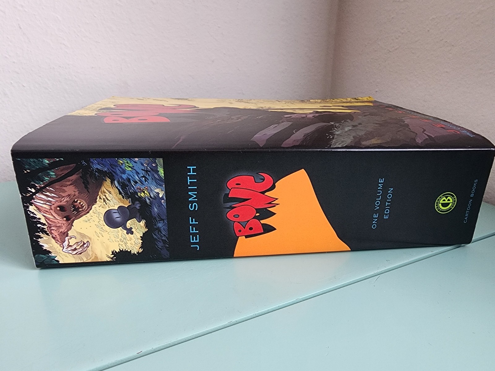 Bone Complete Cartoon Epic in One Volume Jeff Smith TPB 2004 Graphic Book B&W
