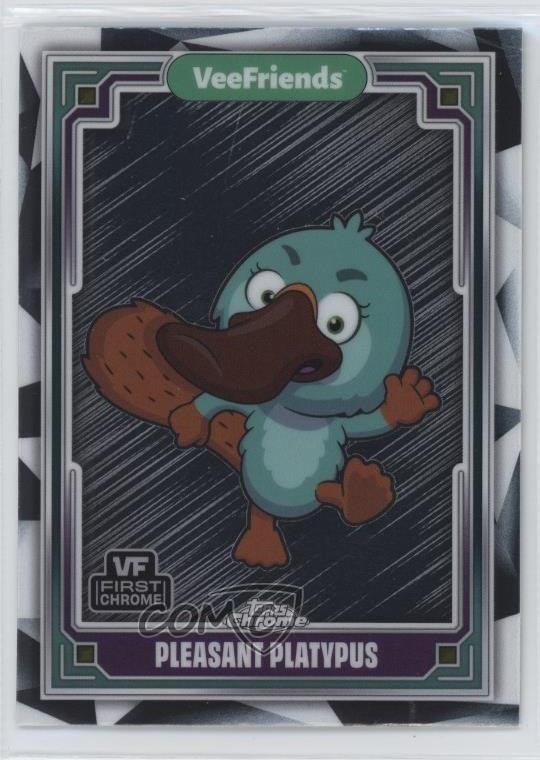 2025 Topps Chrome VeeFriends Pleasant Platypus #87 1g40
