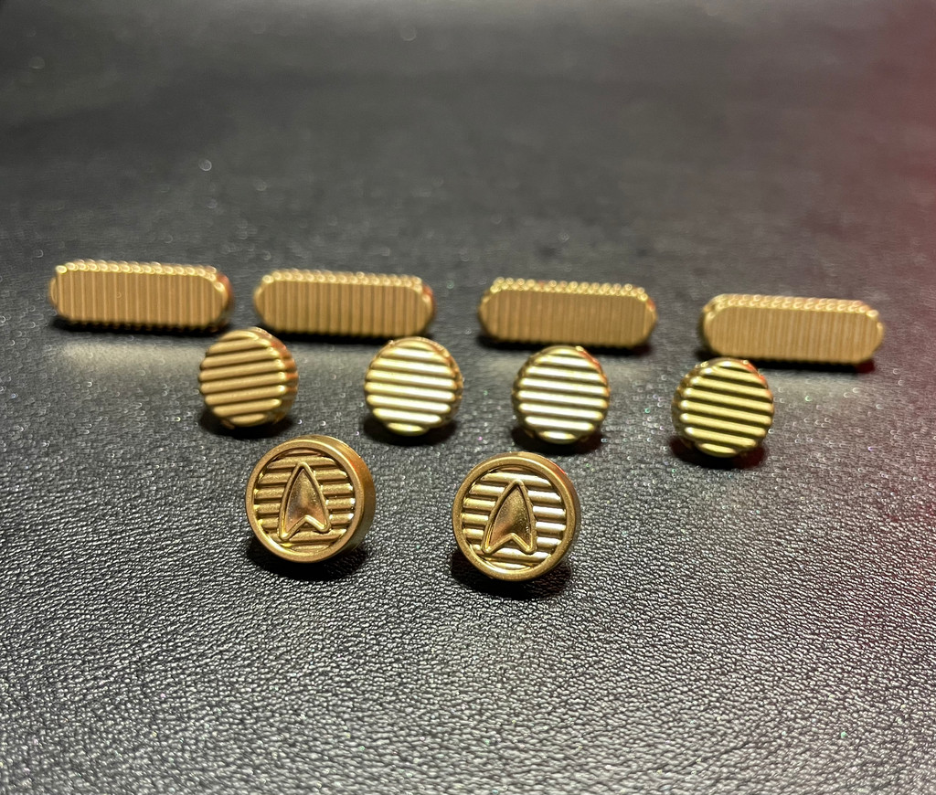*NEW* Naval Trek Commendation Pips Squeaks Assortment **FREE U.S. SHIPPING**