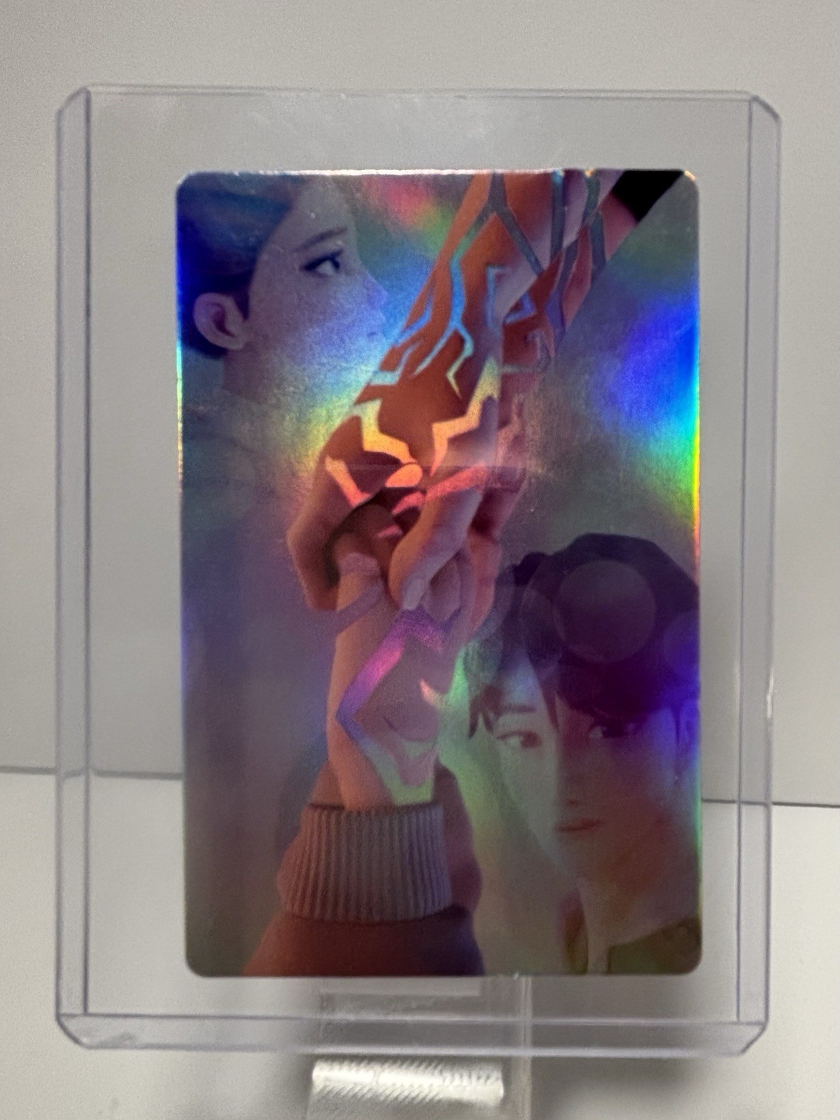 McDonald’s Kpop Demon Hunter Card Rumi & Jinu Hands Holo Rare “Rujinu”
