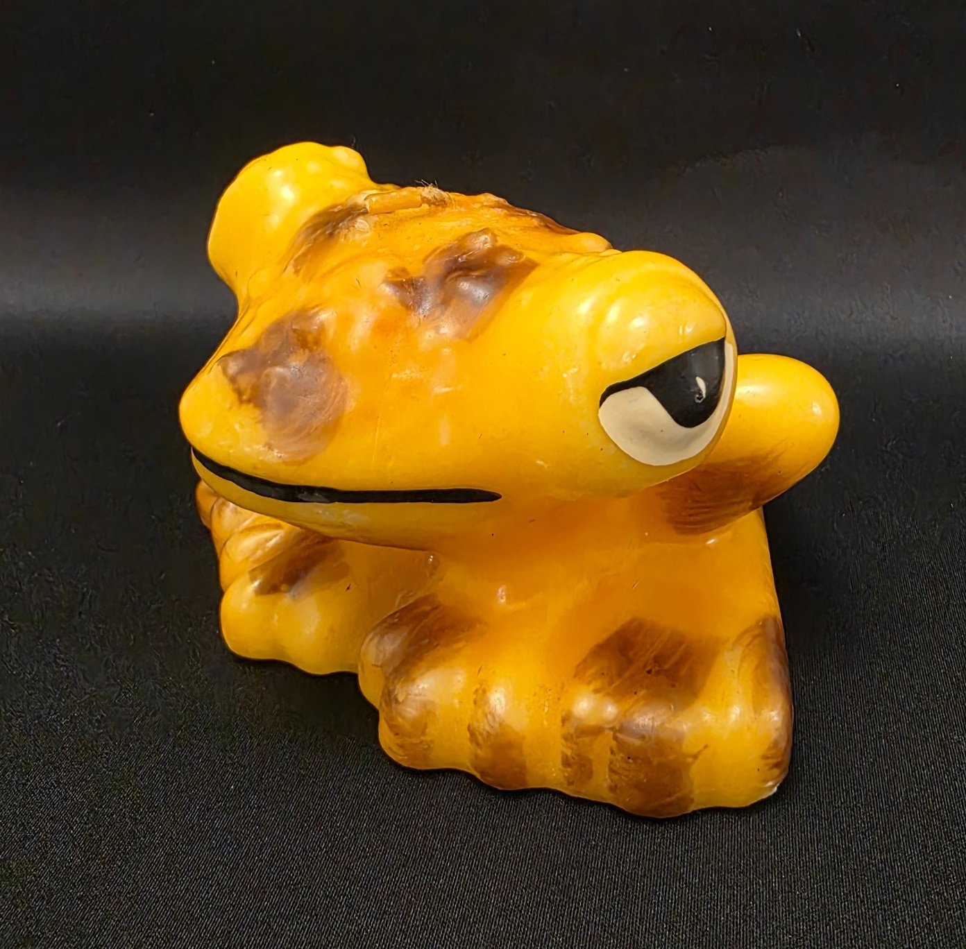 New rare Vintage Wax Candle toad frog Jack B Nimble Made In Mexico extra large