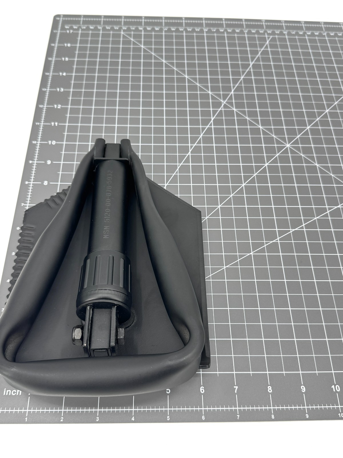 USGI Entrenching Trifold Folding Etool E-tool Shovel VGC w/ Vinyl Cover