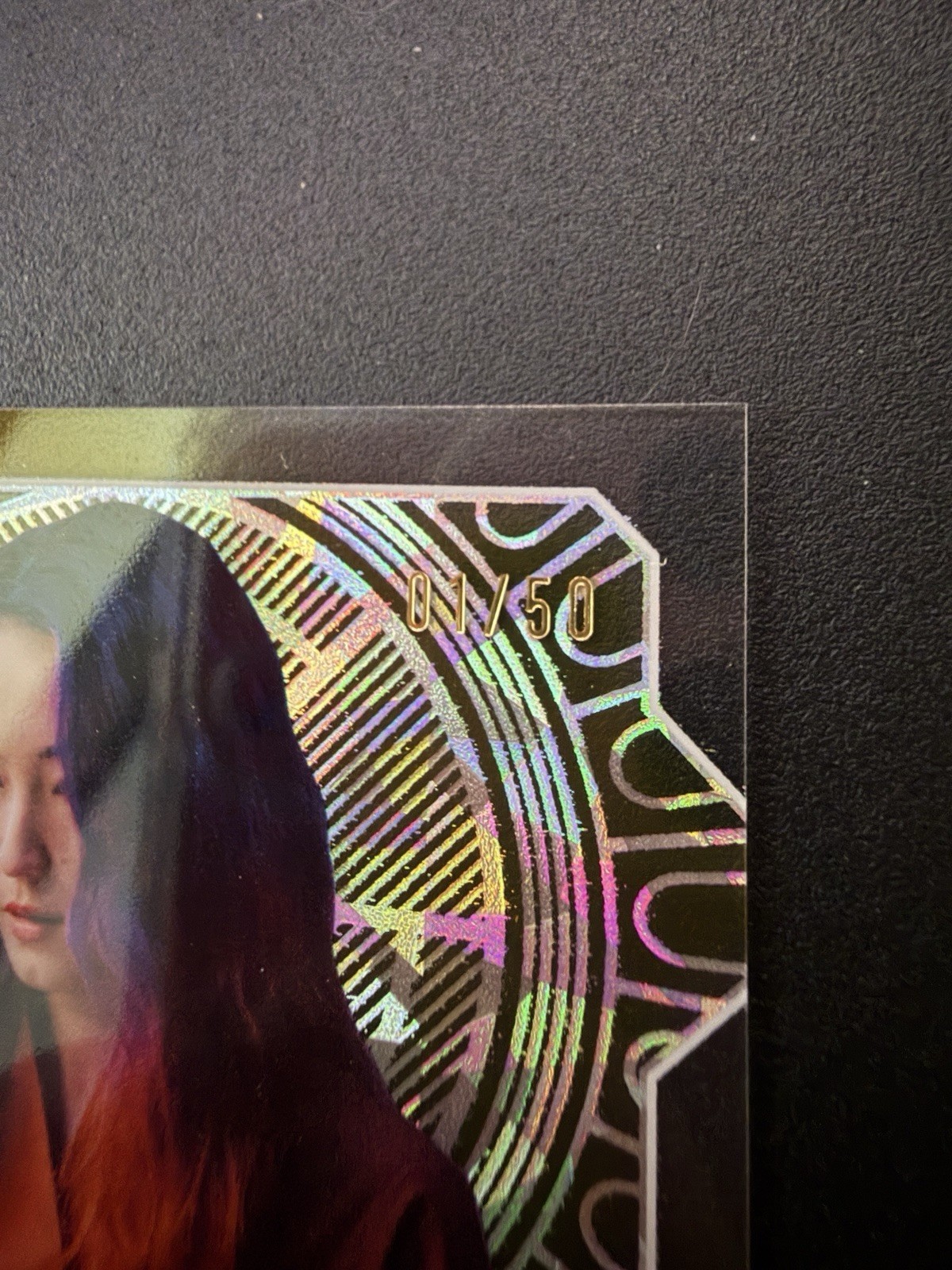 2024 TOPPS STAR WARS HIGH TEK GOLD DIFFRACTOR THRONE ROOM SABINE WREN #1/50 88