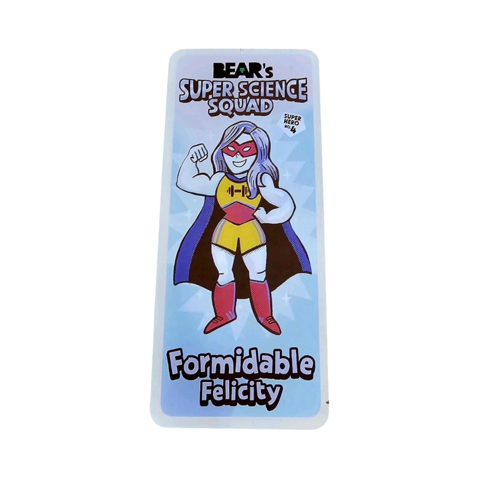 Bear Fruit Snacks Super Science Squad Hero Villain Cards Complete Your Set