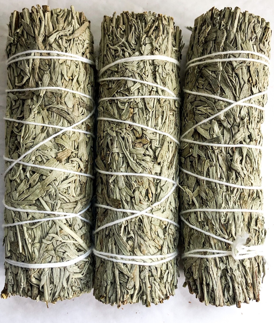 3 pk Blue Sage Smudge 4 inch Stick for Smudging, House Cleansing – Free Ship!!