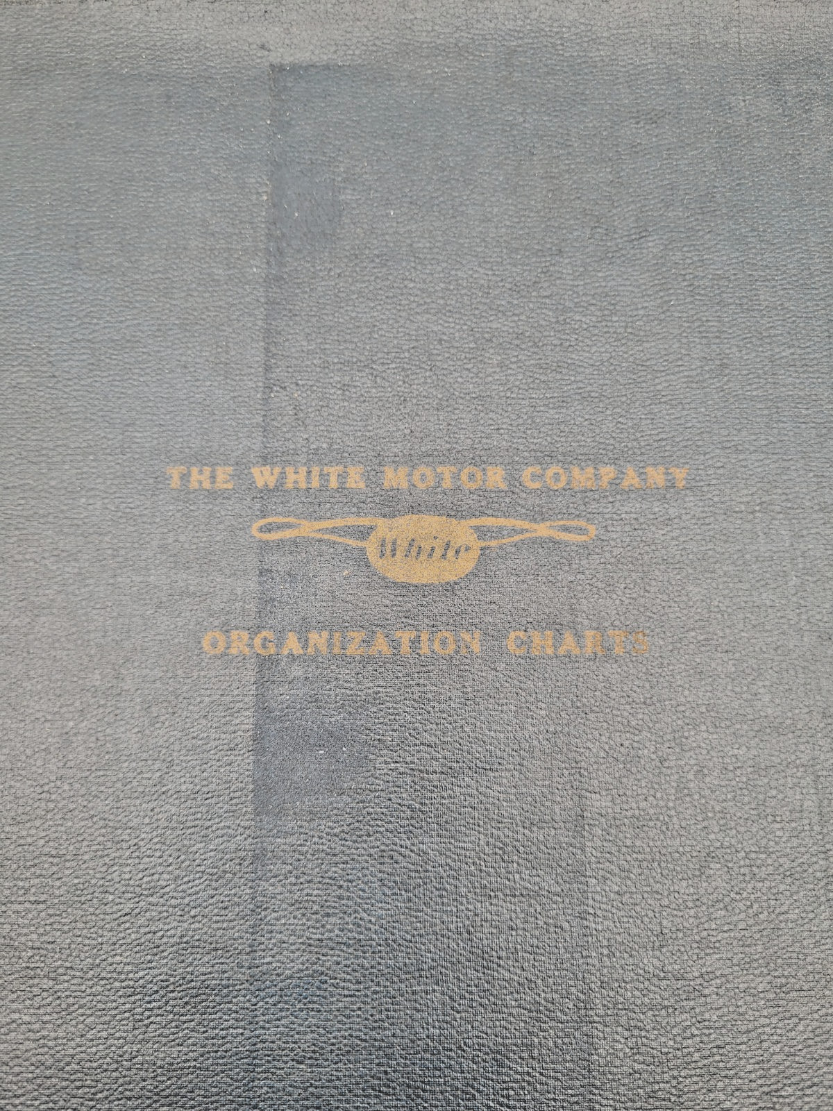 1942 White Motor Company Organization Charts Book VTG WWII Era Corporate Manual