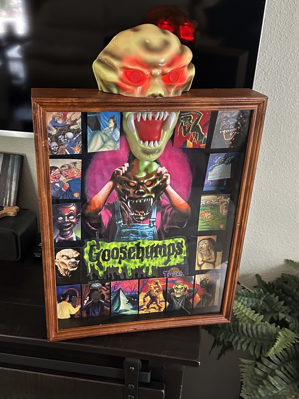 Vintage Goosebumps Wall Art 1/1 RARE Handmade Piece