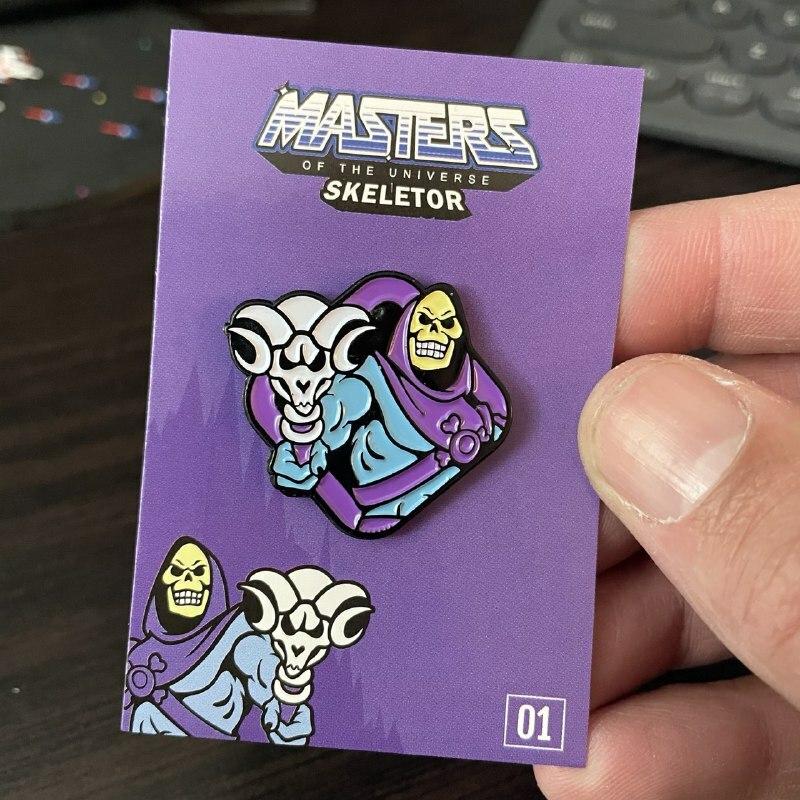 Skeletor – Masters of the Universe Enamel Pin (New)