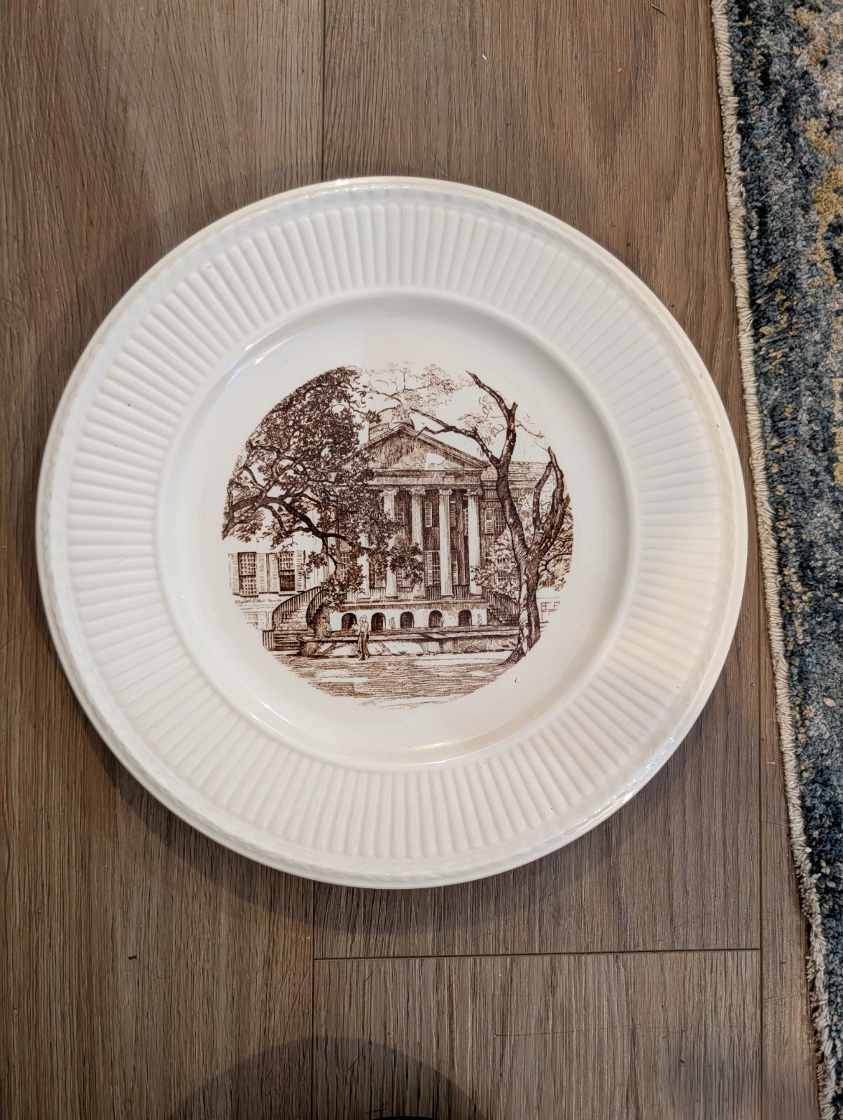 “Pirates Court” College Of Charleston, South Carolina Wedgwood Plate 10.5 inch