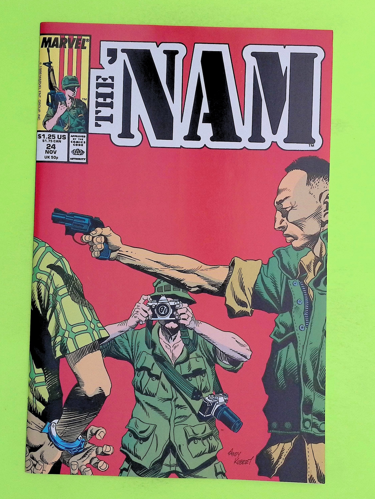 The ‘Nam #24 1988 Marvel Comics High Grade Comic Book V57-95