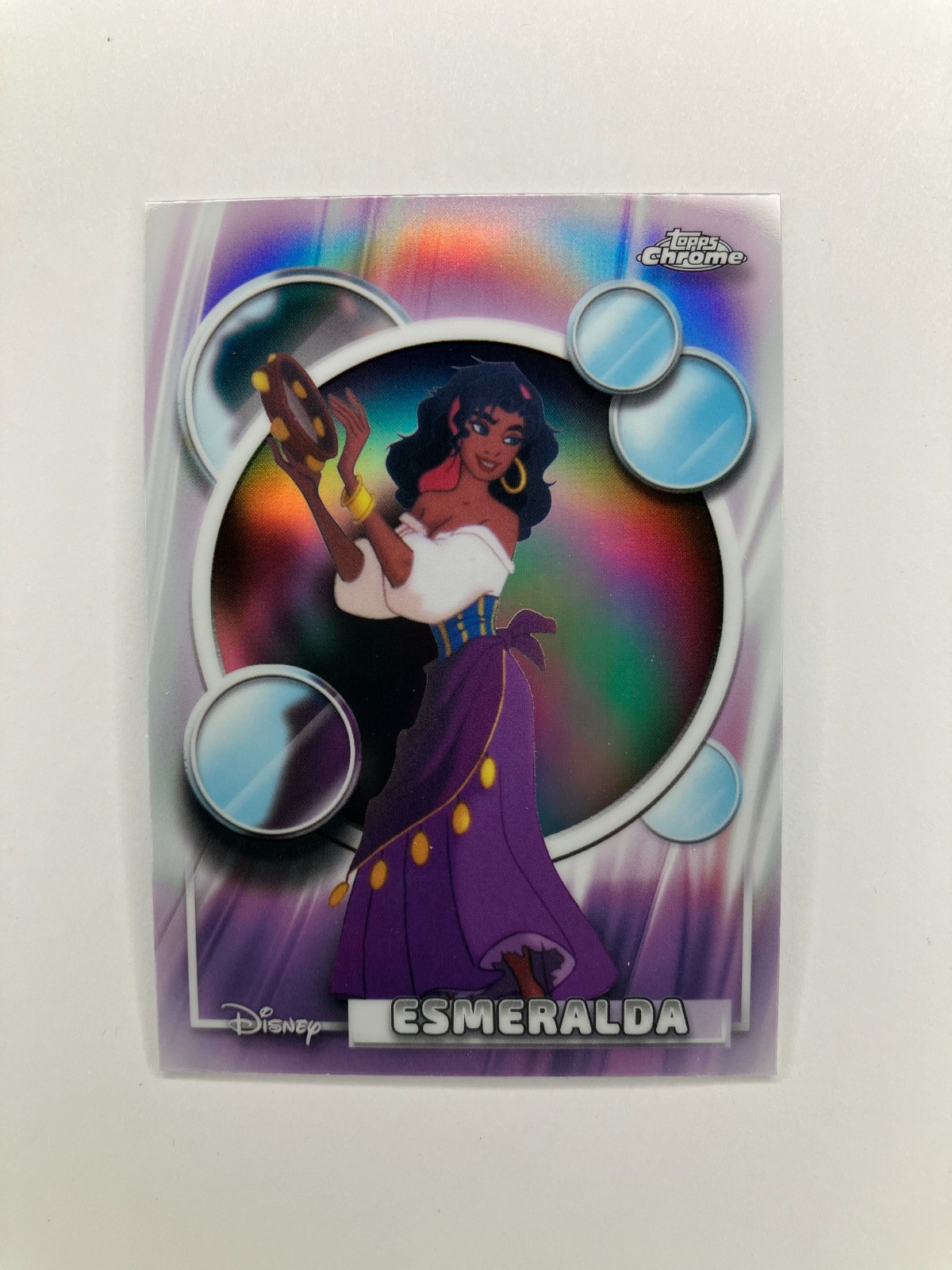 2026 TOPPS Chrome Disney Refractor Esmeralda 31 Hunchback of Notre Dame