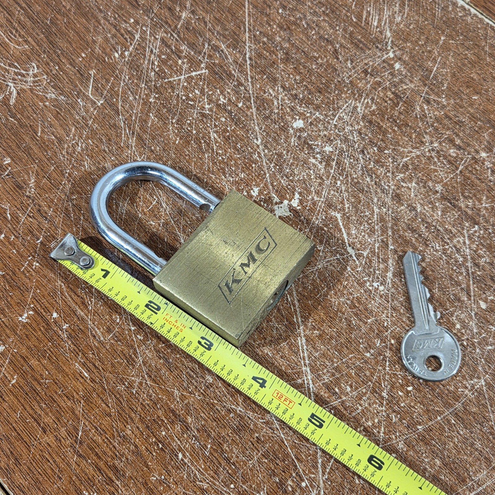 Vintage KMC Brass Lock