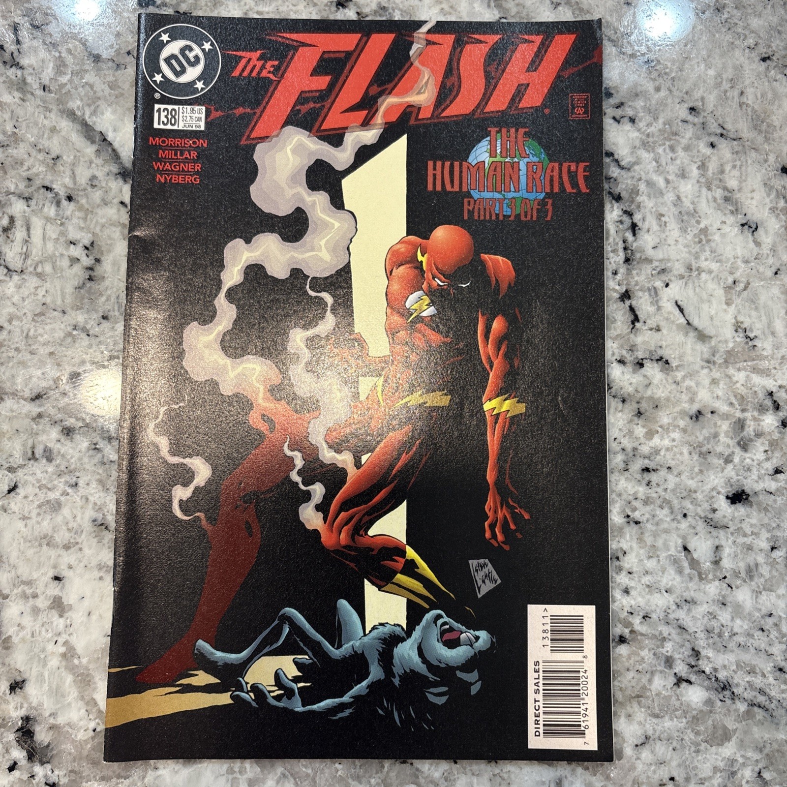 Flash (1987) # 141 (8.0-VF) (350129) Black Flash 1998