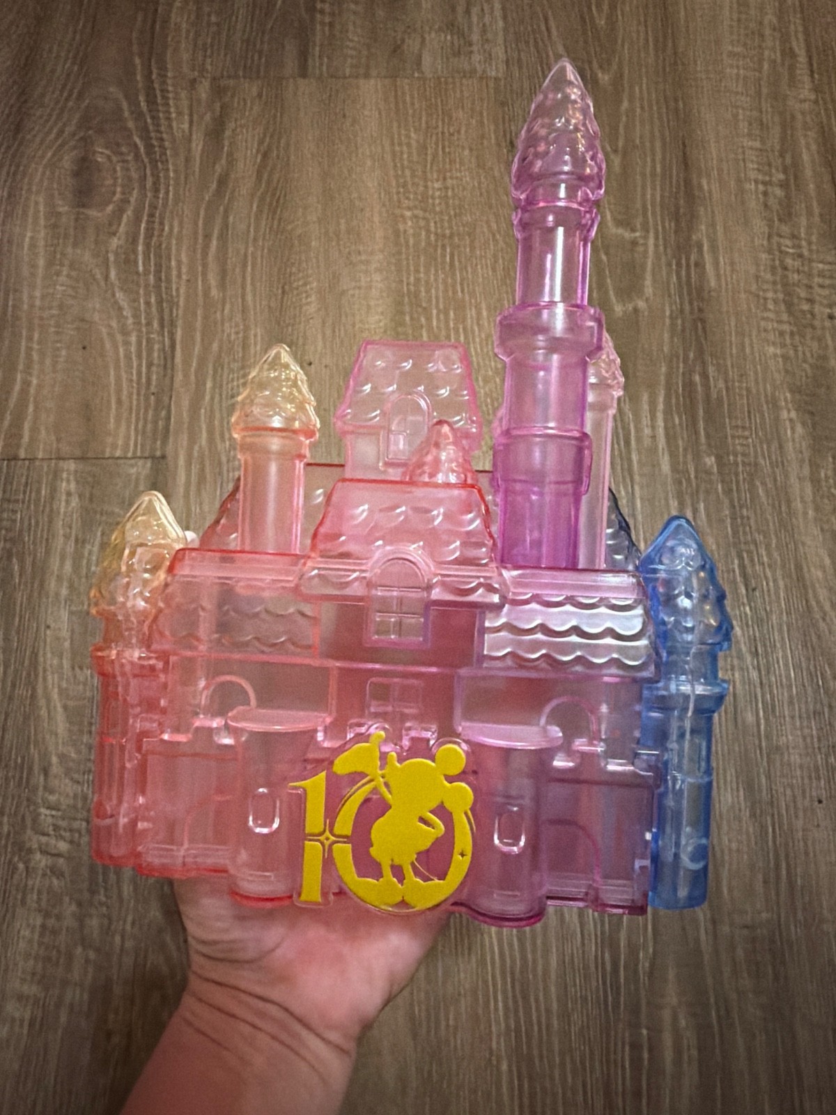 Disney 2026 authentic popcorn bucket shanghai disneyland castle 10th years