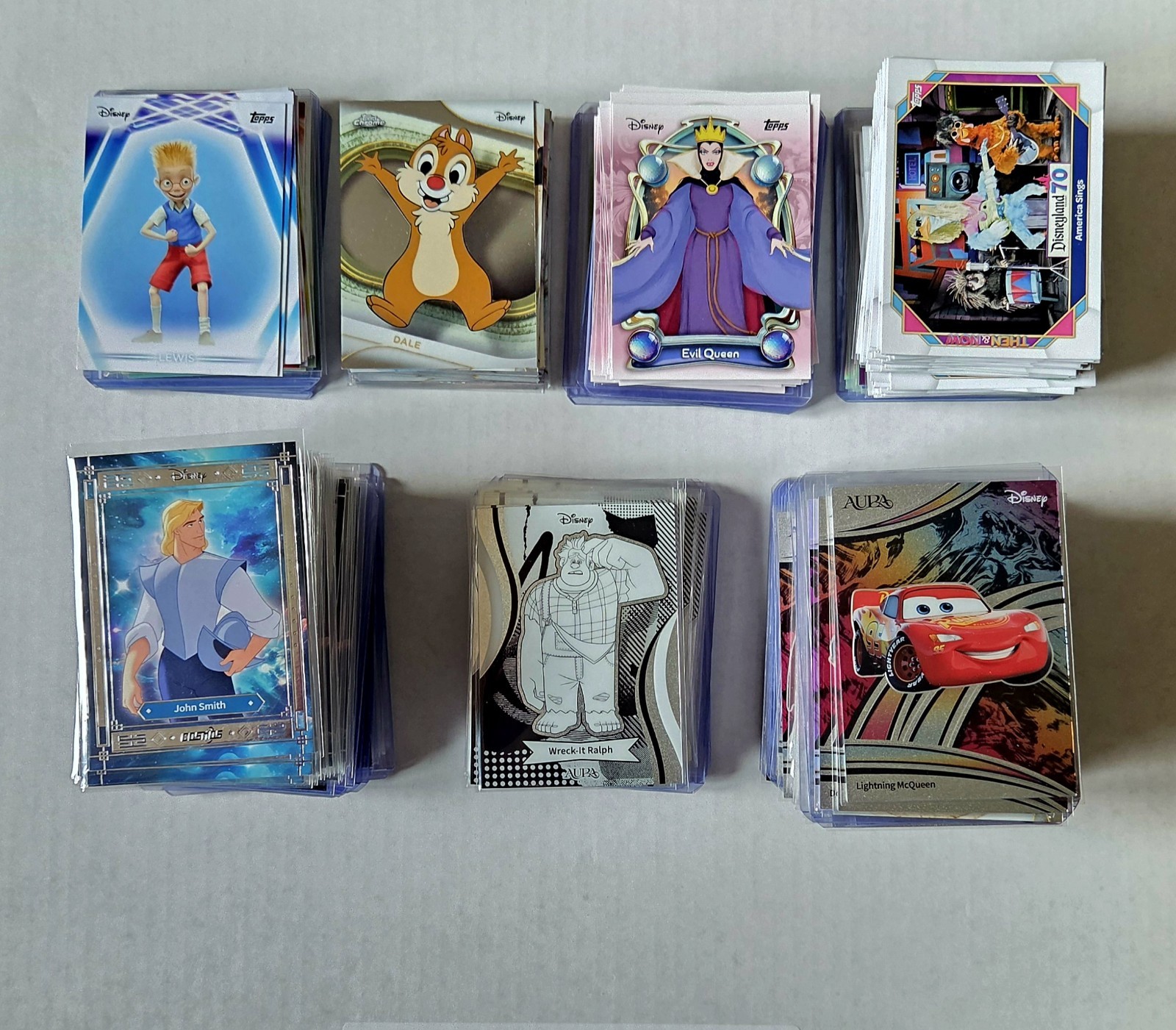 300+ Disney Cards Lot. Kakawow Aura, Cosmos, Phantom, Topps Wonder, Neon
