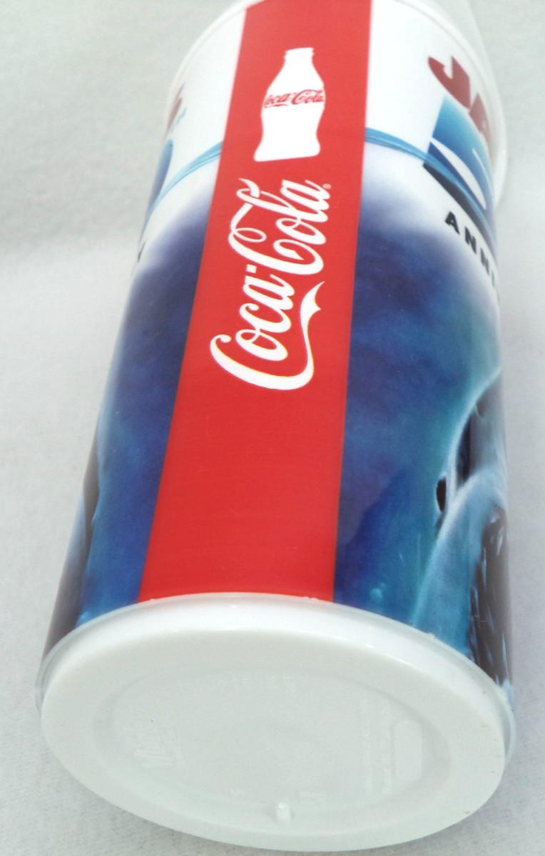 Universal Studios Florida Jaws 50th Anniversary Freestyle Cup Coca-Cola Whirley
