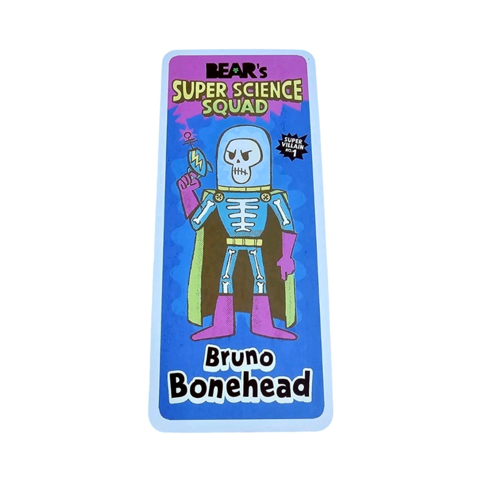 Bear Fruit Snacks Super Science Squad Hero Villain Cards Complete Your Set